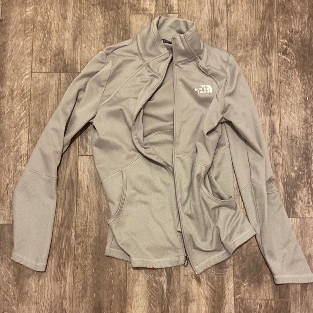 North Face Zip up Gray size M Athletic Jacket